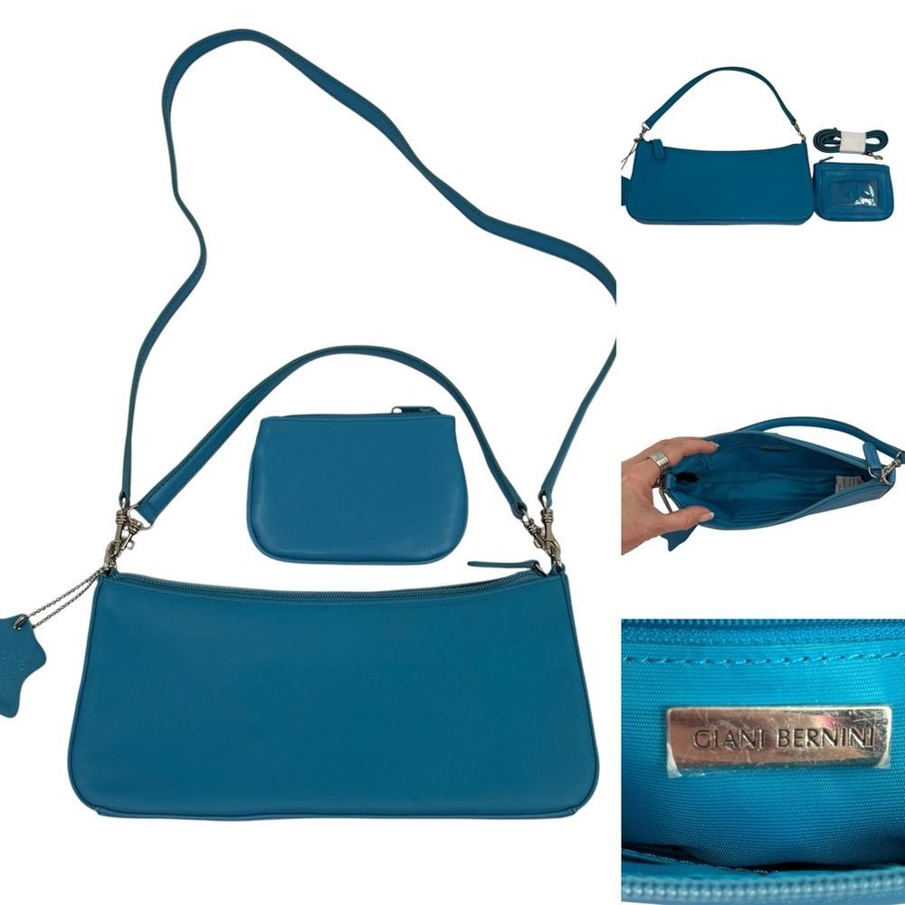 Giani Bernini Genuine Leather Versatile Bagette